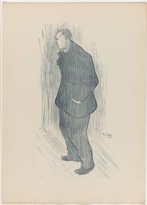 Mévisto, fra Le Café-Concert af Henri-Gabriel Ibels