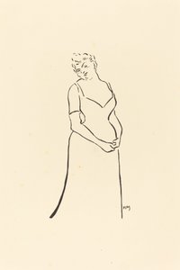 Paula Brebion? af Henri Gabriel Ibels