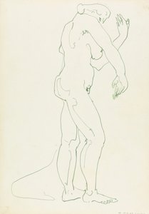 Stående kvindeskikkelse af Henri Gaudier-Brzeska