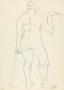 Stående kvindeskikkelse af Henri Gaudier Brzeska
