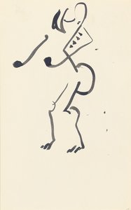 Studie for "Red Stone Dancer", 1914