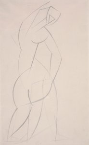 Uden titel (Studie for Red Stone Dancer)