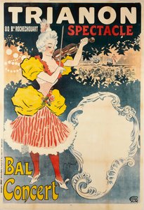 Trianon Spectacle Bal Koncert, 1897.