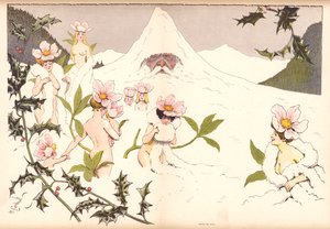 Juleroser (farve litho)