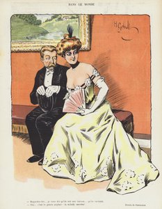 Illustration til Le Rire (farve litho)