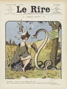 Illustration til Le Rire (farve litho)