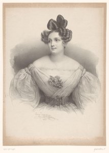 Der er et portræt af Madame Nolte af Henri Grevedon