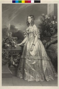 Prinsesse af Sachsen-Coburg-Gotha Victoria af Henri Grevedon