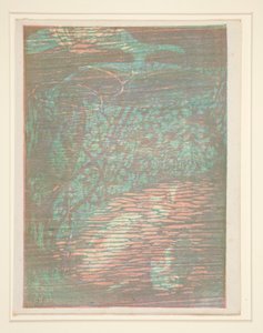 Nymphe effrayee (Frightened Nymph) af Henri Heran