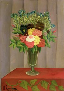 Blomster med lavendelbaggrund