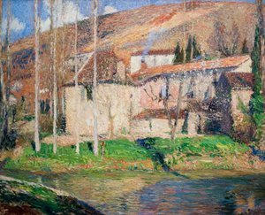 Udsigt over Labastide-du-Vert (Midi-Pyrénées)