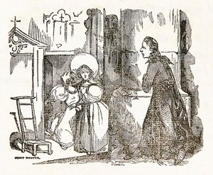 Le Rouge et le Noir [The Red and the Black] af Stendhal (Marie-Henri Beyle) (1783-1842) titelside fra bog 1 af Henri Joseph Dubouchet