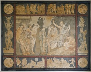 Marble Homericum, 1863-65dani af Henri Joseph Francois de Triqueti