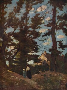 Et landskab, c1915