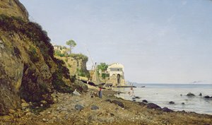 Sølandskab ved Sorrento, 1859