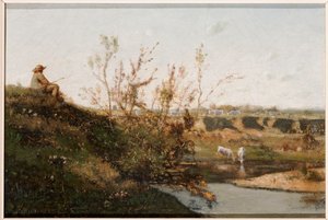 Vandingsstedet af Henri-Joseph Harpignies