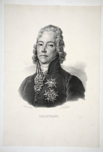 Talleyrand, pub. 1821 af Henri Joseph Hesse
