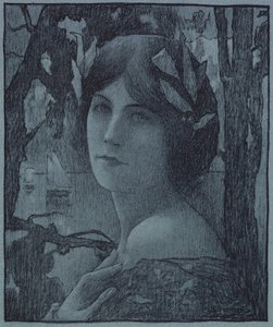Gentle Night Gentle Night, 1899. af Henri Jules Guinier