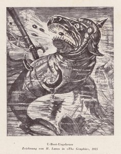 Ubådsmonster (litografi)