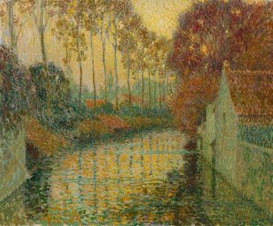 Kanal om efteråret (Gisors)