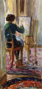 Kunstnerens Datter; Kunstnerens datter, af Henri Lebasque