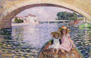 I båden, 1903 af Henri Lebasque