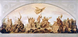 Frankrig under Capetiens, Valois and the Bourbons, 1856 af Henri Lehmann