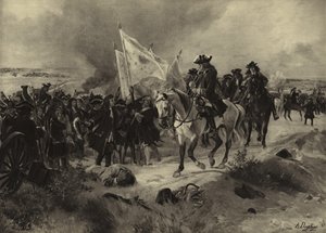 Slaget ved Ramillies, 1706 (dybtryk)