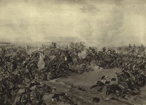Slaget ved Waterloo, 1815 (dybtryk)