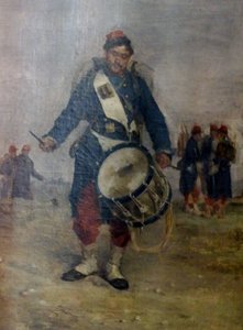 Fransk:  Le Tambour af Henri Louis Dupray