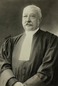 Portræt af Albert Salle (foto) af Henri Manuel