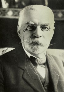 Portræt af Edouard Quenu (foto) af Henri Manuel