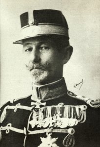 Portræt af general Alexandre Averesco (foto) af Henri Manuel