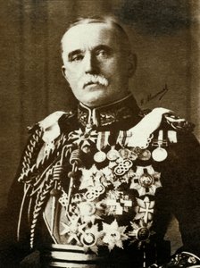 Portræt af Marechal John French (foto) af Henri Manuel