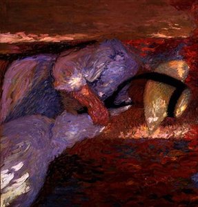 Syning i sollys (olie på lærred) af Henri Martin