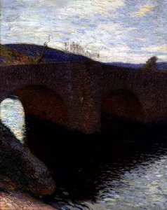 Broen (olie på lærred) af Henri Martin