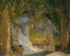 Tre kvinder i haven; Tre kvinder i haven, 1905-1915