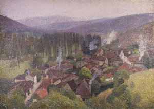 Udsigt over Bastide af Henri Martin
