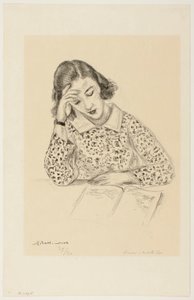 En læsende pige af Henri Matisse