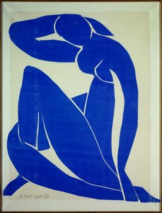 Blå nøgen II af Henri Matisse