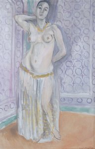Blå odalisque eller Den hvide slave af Henri Matisse