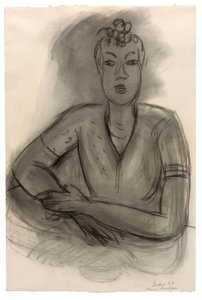 Buste af en kvinde af Henri Matisse
