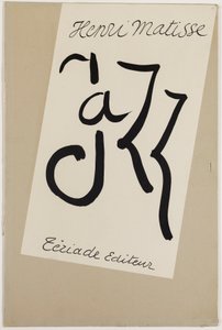 Forside til Jazz, ca. 1947 (tryk) af Henri Matisse