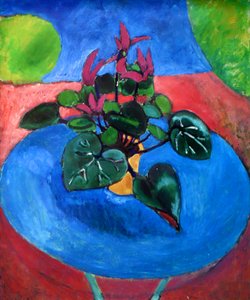 Lilla cyklamen af Henri Matisse