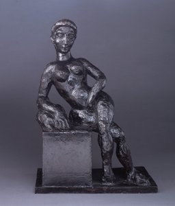 Dekorativ figur, august 1908, støbt 1954 (bronze) af Henri Matisse