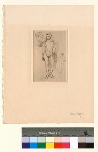 To nøgne, et hoved af Henri Matisse