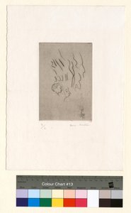 To små profiler (ætsningsprøve) af Henri Matisse
