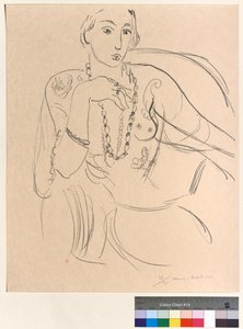 Kvinde med halskæde af Henri Matisse