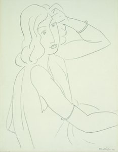 Kvinde med armbånd af Henri Matisse