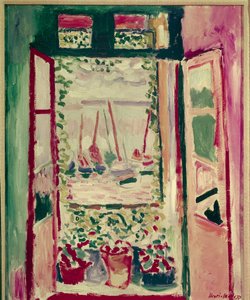 Fenetre ouverte a Collioure 1905 (olie på lærred)